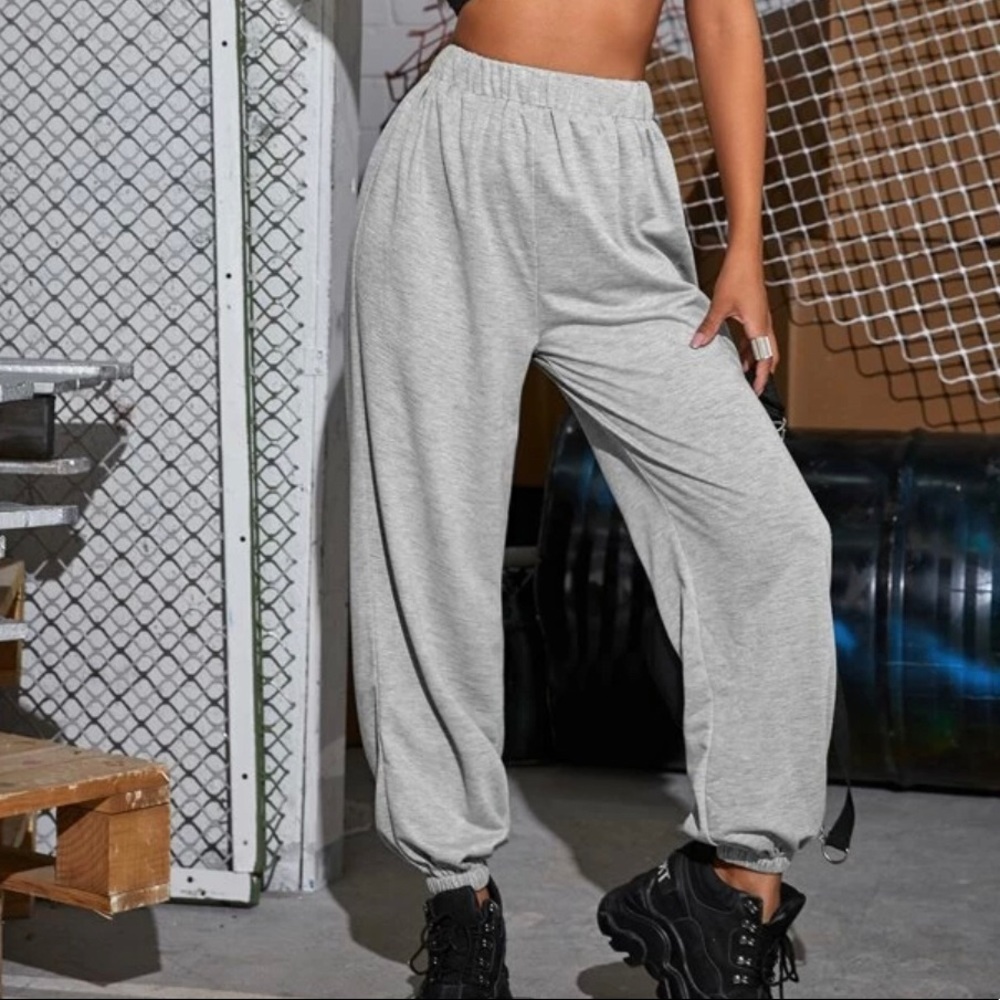 Grey sweatpants